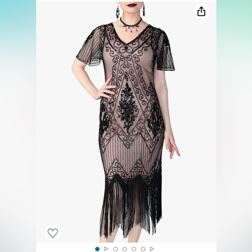 PrettyGuide Flapper Dress - Picture 1 of 6